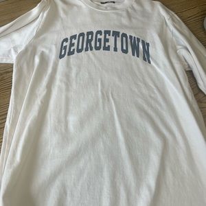 Brandy Melville Georgetown long sleeve tee Worn once perfect condition